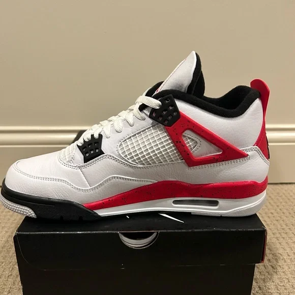 JORDAN 4 RED CEMENT SIZE 10.5